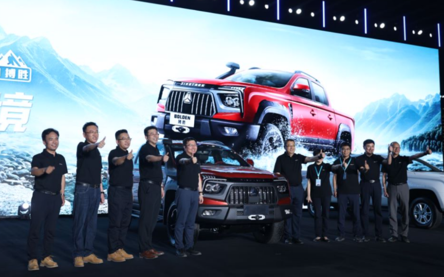 中國重汽搏勝皮卡上市鉅惠，購車即享六重驚喜+六大承諾
